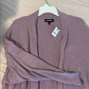 Purple Express oversized cardigan size medium